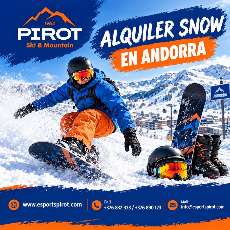 Alquiler Snow en Andorra con Material de Calidad